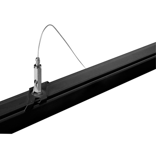 Ophangset voor 3-fase rails - Zwart, 8m, Spectrum