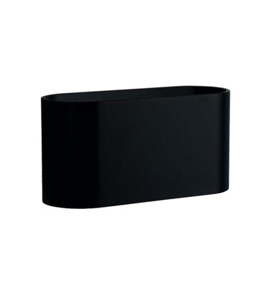 Squalla G9 wandlamp - Zwart, aluminium, IP20 binnen, zonder lichtbron