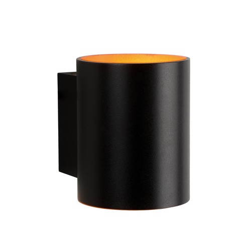 G9 Squalla Tube - IP20, Zwart, Goud, Zonder lichtbron
