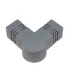 TORRE 3,6W 2x1LED Cree 45° Op+Zij IP44 Koud Wit - Wandmontage