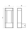 Torre LED 10W IP54 wandmontage