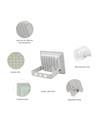 10W breedstraler - IP65, wit, werklamp