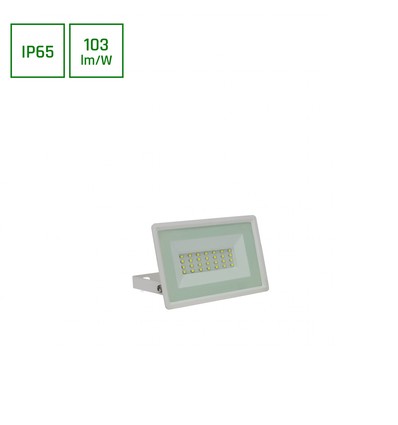 20W LED breedstraler - 2050lm, IP65, 6000K, koud wit, buiten