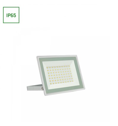 50W breedstraler - IP65, wit, werklamp, warm wit, 18x14x2.7cm
