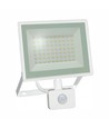 50W Noctis Lux 3 LED breedstraler met sensor - 4000K, IP44, wit, buiten