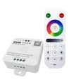 RGBIC-controller met afstandsbediening - Bluetooth, RF draadloos, slanke afstandsbediening, voor IP65 en IP68 RGBIC
