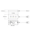 LEDlife rWave Wifi RGB+CCT-controller - 12V (60W), 24V (120W)