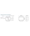 LEDlife rWave 1-10V inbouwdimmer - RF, push-dim, LED dimmer, voor inbouw