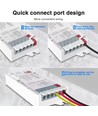 Gledopto Pro 2-in-1 Zigbee stripcontroller - Hue compatibel, 12V/24V, 12V (144W) 24V (288W), Effen kleur + CCT