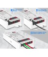 Gledopto RGBIC Wifi-controller - 12V/24V, 12V (180W) 24V (360W)