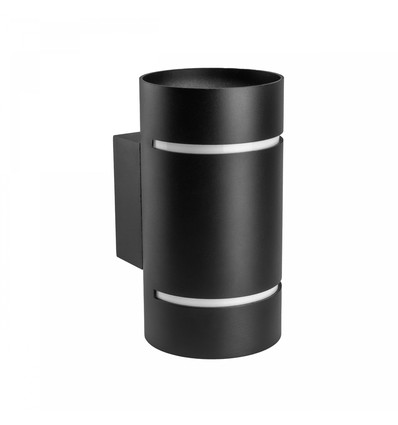 G9 wandlamp binnen Up/Down - Ø8 cm, IP20, zwart