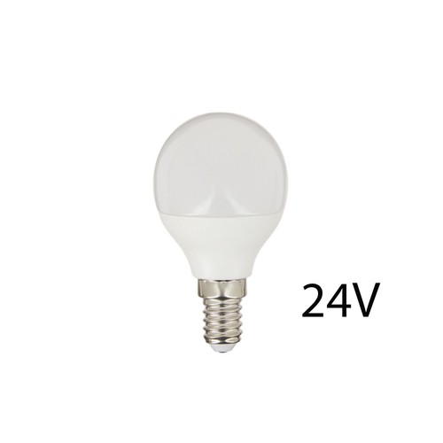 E14 2W LED-lamp - 24V DC, P45