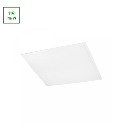 60x60 LED paneel, 36W - 119lm/W, 4000K, witte rand, voor inbouw/opbouw