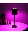 Oplaadbare LED tafellamp Binnen/buiten - RGB+CCT, touch dimbaar, IP54 buiten