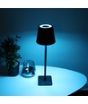 Oplaadbare LED tafellamp Binnen/buiten - RGB+CCT, touch dimbaar, IP54 buiten