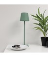Oplaadbare LED tafellamp Binnen/buiten - Groen, touch dimbaar, CCT, IP54 buiten