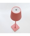 Oplaadbare LED tafellamp Binnen/buiten - Roze, touch dimbaar, CCT, IP54 buiten