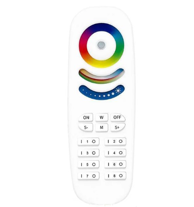 Gledopto RGB+CCT touch afstandsbediening - 8 zones, batterij