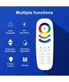 Gledopto RGB+CCT touch afstandsbediening - 8 zones, batterij