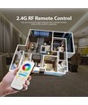 Gledopto RGB+CCT touch afstandsbediening - 6 zones, batterij