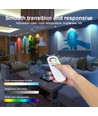 Gledopto RGB+CCT touch afstandsbediening - 8 zones, batterij