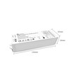 Gledopto Pro 2-in-1 Zigbee-controller - Hue compatibel, dimmer/CCT, 12V (120W), 24V (240W)
