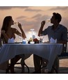 Oplaadbare LED tafellamp - Zilver, touch dimbaar, CCT, IP20