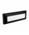 6W LED trapverlichting, CCT - 3 lichtkleuren, IP54, zwart, buitenwandlamp
