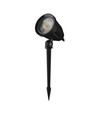 FLORI Ligero 6W tuinslamp - zwart, met grondpin, 40° spreiding, IP65, 230V