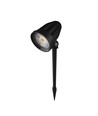 FLORI Ligero 6W tuinslamp - zwart, met grondpin, 40° spreiding, IP65, 230V