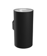 18W Torre op/neer wandlamp - IP54 buiten, Rond, CCT, 3 lichtkleuren, zwart, incl. lichtbron