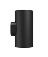 18W Torre op/neer wandlamp - IP54 buiten, Rond, CCT, 3 lichtkleuren, zwart, incl. lichtbron