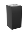 18W Torre up/down wandlamp - IP54 buiten, CCT, vierkant, 3 lichtkleuren, zwart, incl. lichtbron