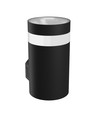 9W Torre ring wandlamp - IP54 buiten, rond, CCT, 3 lichtkleuren, zwart, incl. lichtbron