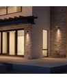 9W Torre ring wandlamp - IP54 buiten, rond, CCT, 3 lichtkleuren, zwart, incl. lichtbron