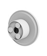9W Wandlamp - IP44 buiten, Ø12cm, CCT, 3 lichtkleuren, wit