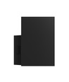 9W Torre wandlamp - IP54 buiten, CCT, vierkant, 3 lichtkleuren, zwart, incl. lichtbron