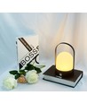 Oplaadbare LED tafellamp Binnen/buiten - Zwart, dimbaar, IP54 buiten