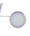Ø6cm Sono60 meubelspot RA92 - 12V DC, Afmetingen: Ø6 cm, opbouw, kastverlichting, geborsteld staal
