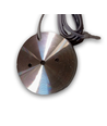 Ø6cm Sono60 meubelspot RA92 - 12V DC, Afmetingen: Ø6 cm, opbouw, kastverlichting, geborsteld staal
