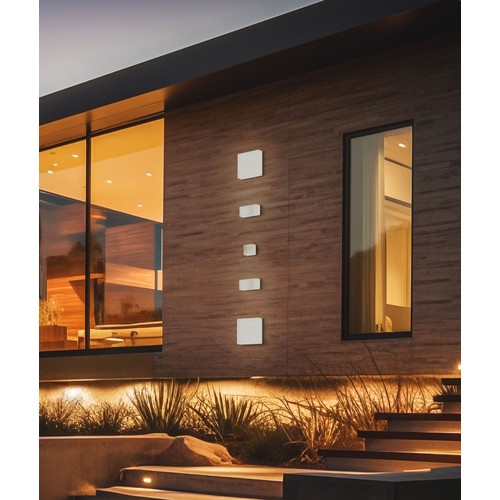 5W CCT wandlamp - IP54 buiten, 10x10cm