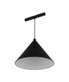 6W SHIFT HANGIT CONE pendel voor 48V railsysteem - 3000K, RA90, 20 graden, 48V