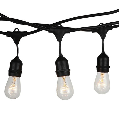 V-Tac lichtsnoer voor 10 stuks E27 lampen - 5 meter, IP54, 230V, zonder lichtbron