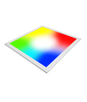 60x60 RGB+CCT LED-paneel, 36W - Hoogte: 13mm, Witte rand