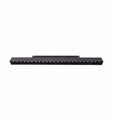 22W SMART GRID S LED railspot voor System Shift - CCT, 2250lm, 102lm/W, 44cm, zwart railsysteem