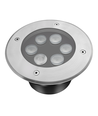 LEDlife inbouwspot - 6W, rond, roestvrij staal, 24V AC/DC