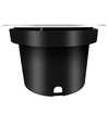 LEDlife inbouwspot - 6W, rond, roestvrij staal, 24V AC/DC