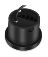 LEDlife inbouwspot - 6W, rond, roestvrij staal, 24V AC/DC