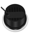 LEDlife inbouwspot - 12W, rond, roestvrij staal, 24V AC/DC