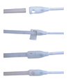 5m 11,5W/m Paarse Neon COB strip - 230V, IP67 waterdicht, 288 LED, In te korten per 10cm